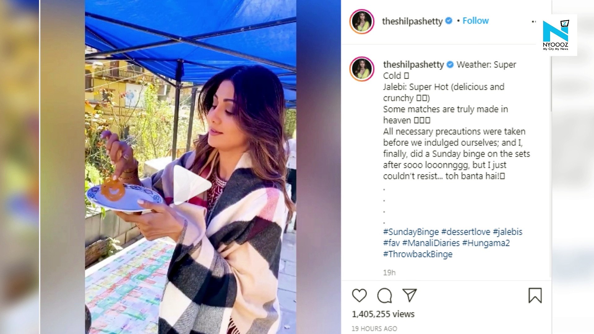 Watch, Shilpa Shetty is back with her