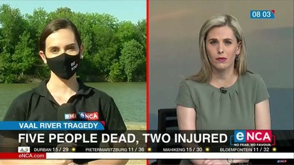 Five people dead and two injured at Vaal River