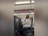 Woman shouts 'everybody dies' as she coughs on airplane passengers