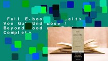 Full E-book  Jenseits Von Gut Und Bose / Beyond Good and Evil Complete