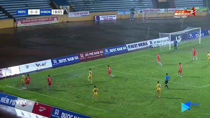 Màn -nghịch nước- dị nhất lịch sử V.League giữa DNH Nam Định và SHB Đà Nẵng - NEXT SPORTS