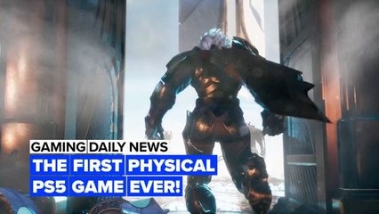 Pictures of the world's first physical PS5 game have been released!