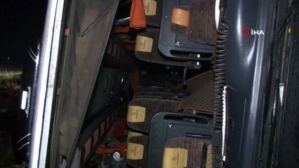 Eskişehir’de otobüs kazası: 3 yaralı