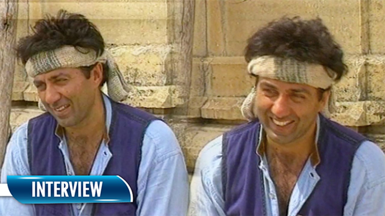 On The Sets Of Jeet | Sunny Deol | Karisma Kapoor | Flashback Video