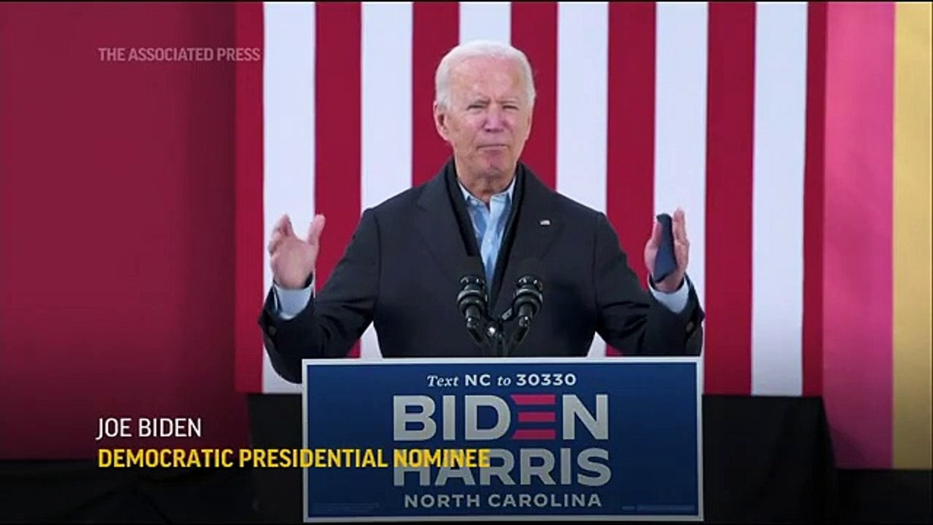 Joe Biden campaigns in North Carolina