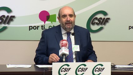 Presidente de CSIF presenta su Plan Estratégico de Recursos Humanos
