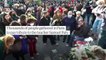 Thousands gather in Paris in memory of murdered teacher Samuel Paty