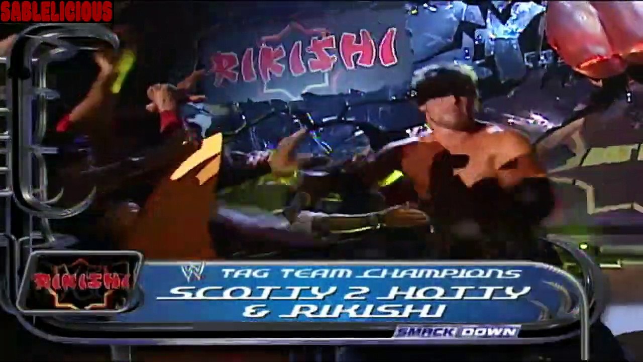 Rico & Charlie Haas vs Rikishi & Scotty 2 Hotty SD April 22, 2004