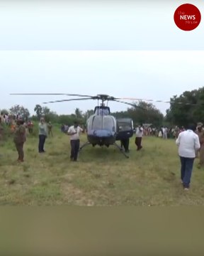 Private chopper makes unexpected landing in TN village