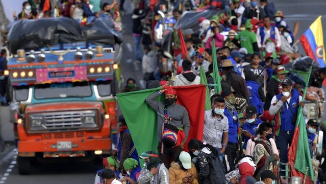 Este será el recorrido que hará la Minga Indígena este lunes en Bogotá