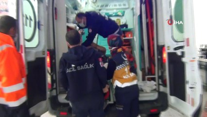 Sunta fabrikasında iş kazası: Metrelerce yükseklikten düştü