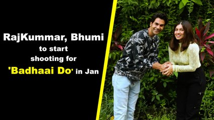 RajKummar, Bhumi to start shooting for 'Badhaai Do' in Jan
