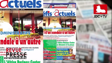 REVUE DE PRESSE CAMEROUNAISE DU 19 OCTOBRE 2020