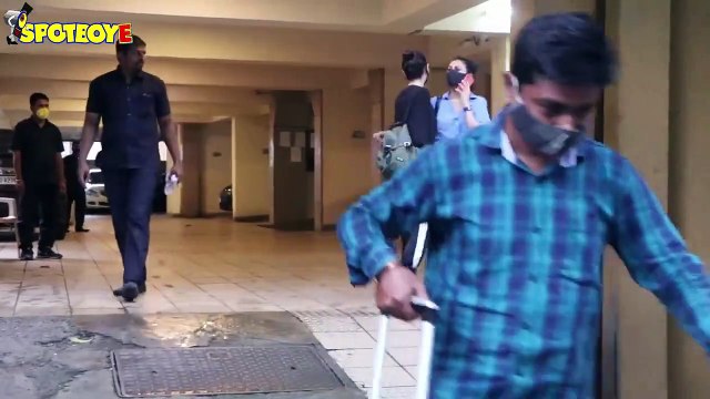 John Abraham, Sanya Malhotra & Aditi Rao Hydari Spotted in Bandra | SpotboyE