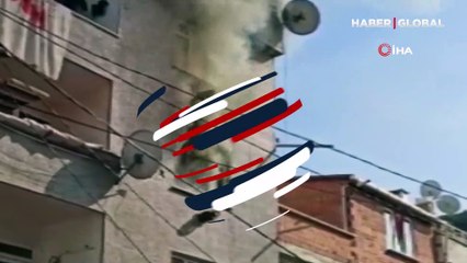 Prizde unutulan şarj aletinden yangın çıktı