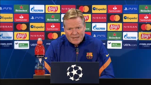 Koeman dice que el rendimiento de Messi podría ser mejor , pero que lo ve feliz y concentrado
