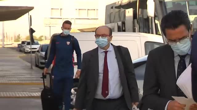 El Sevilla pone rumbo a Londres para inaugurar su temporada en la Champions