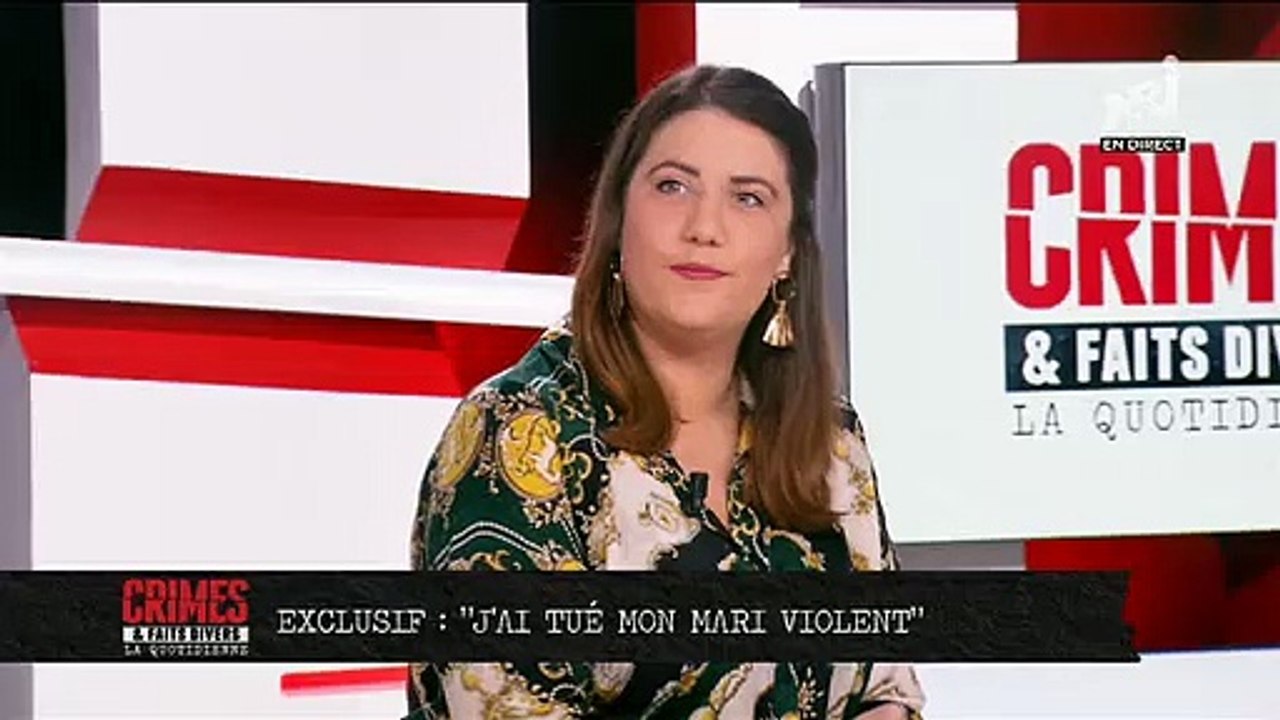 A quelques jours des assises après avoir tué son mari, elle témoigne en direct dans "Crimes et faits divers" sur NRJ 12
