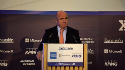 De Guindos en el XI Encuentro del Sector Financiero