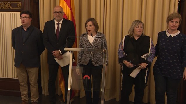 El TSJC condena a los exmiembros de la Mesa del Parlament a 20 meses de inhabilitación