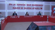 Reunión de la Comisión Ejecutiva Federal del PSOE