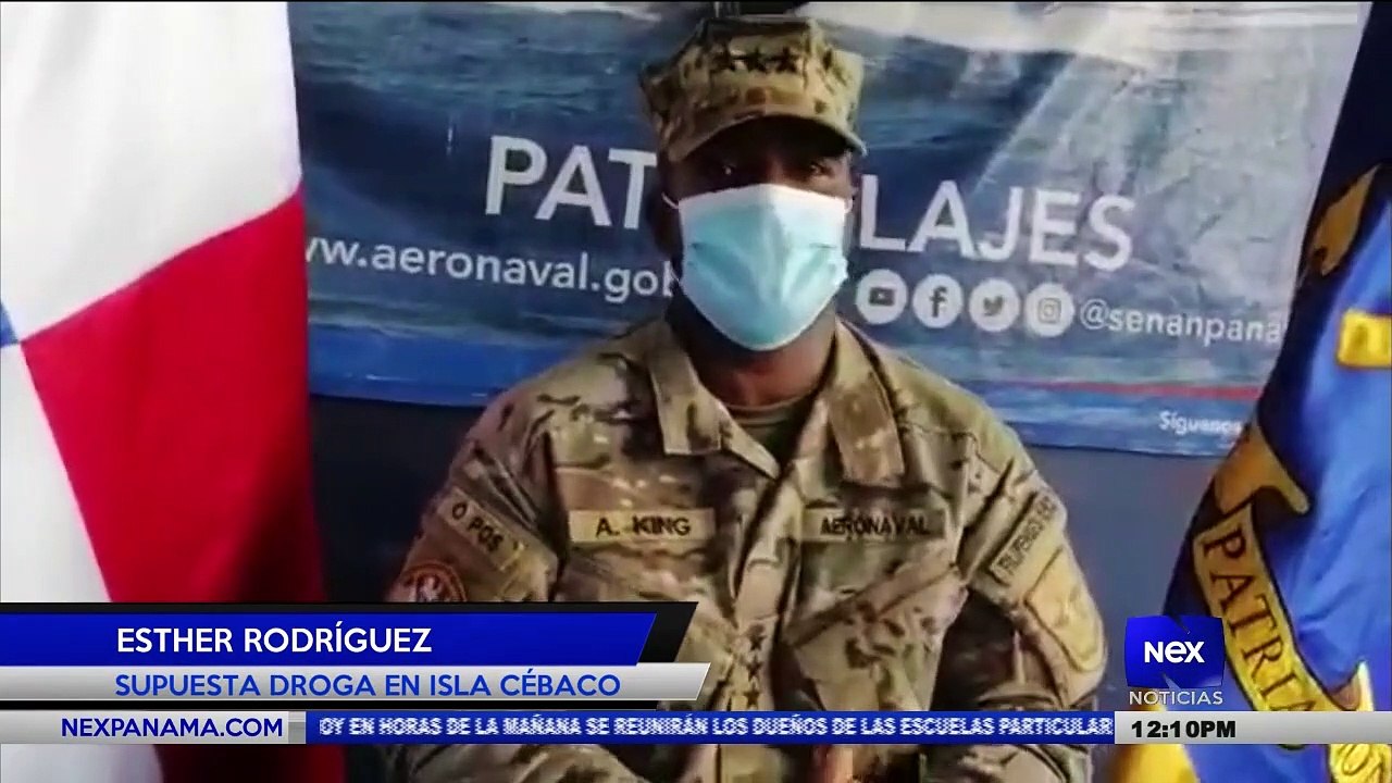 Incautan supuesta droga en Isla Cebaco - Nex Noticias
