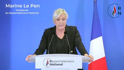 Marine Le Pen : « Puisque le terrorisme est un acte de guerre, il exige une législation de guerre »