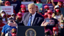 Trump RAILS AGAINST Michigan Gov. Whitmer AGAIN at Nevada rally