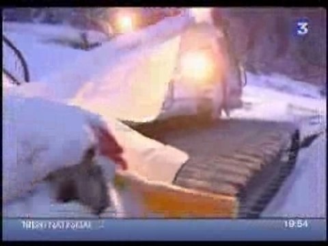 Reportage dameuses aux Saisies