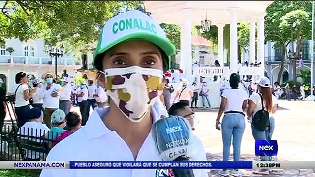 Laboratoristas marcharon a la Presidencia de la República - Nex Noticias