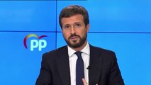 Casado sigue sin desvelar el voto del PP en la moción de censura de la ultraderecha
