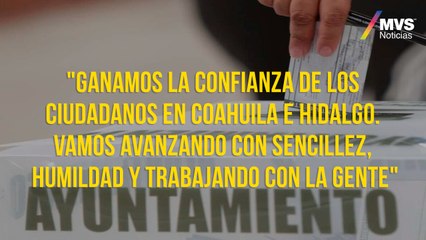 PRI tuvo resultado extraordinarios en Hidalgo y Coahuila: Moreno
