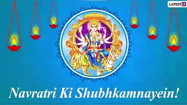 Navratri 2020 Hindi Messages: WhatsApp Stickers and Mata Rani Photos to Celebrate Sharad Navaratri