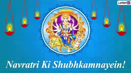 Navratri 2020 Hindi Messages: WhatsApp Stickers and Mata Rani Photos to Celebrate Sharad Navaratri