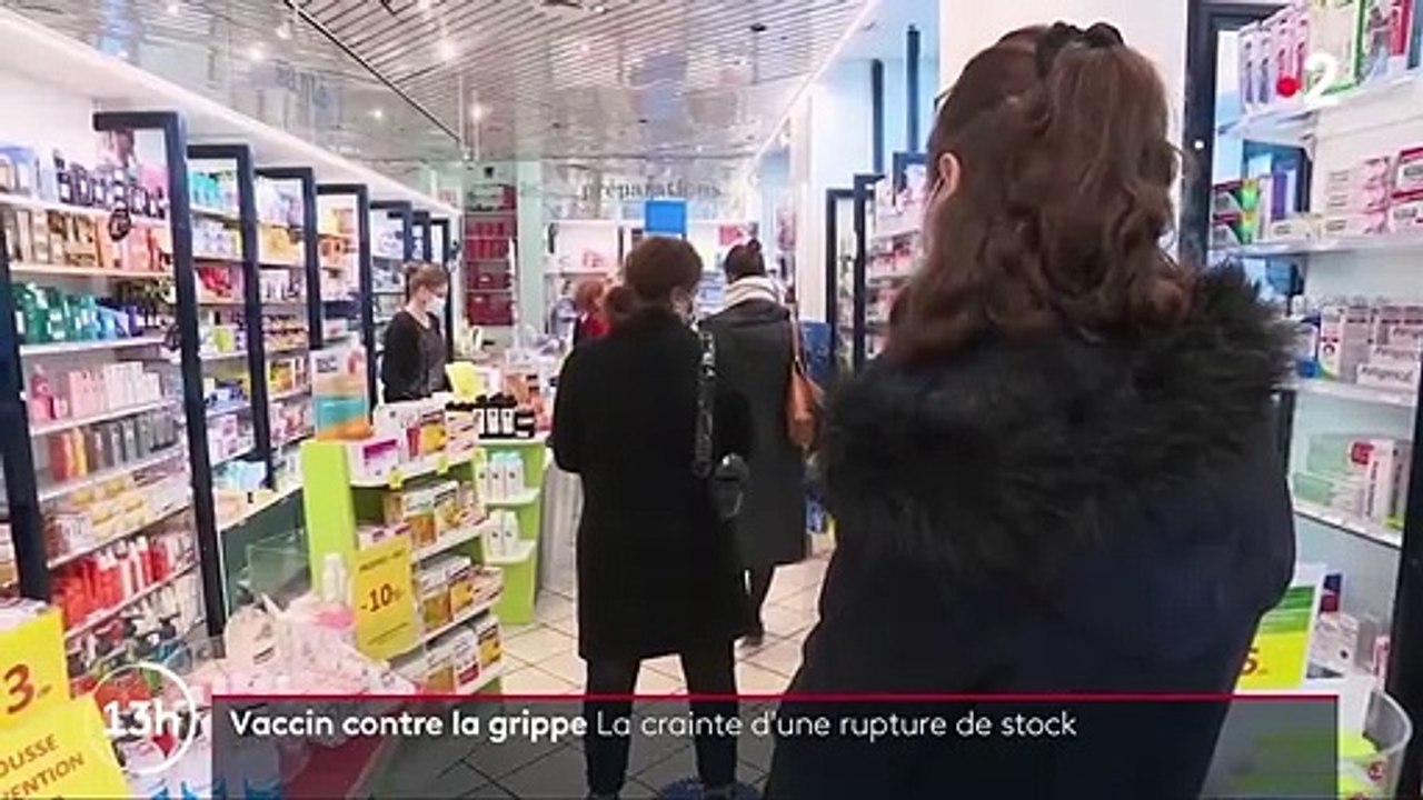 Vaccin contre la grippe : des pharmaciens s'inquiètent d'une rupture de stock