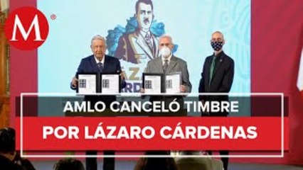 AMLO cancela timbre postal por el 50 aniversario luctuoso de Lázaro Cárdenas