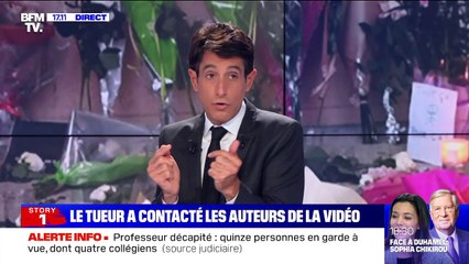 Story 1 : Le tueur de Samuel Paty a contacté les auteurs de la vidéo - 19/10