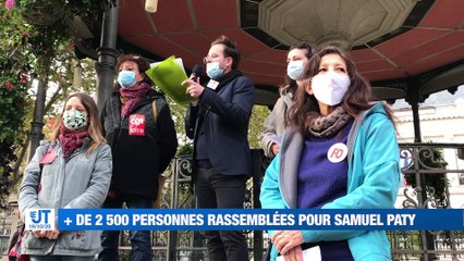 A la Une : Premier couvre-feu / 2 500 personnes en hommage à Samuel Paty / Surveillance en temps réelle dans les TER /