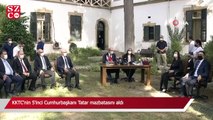 KKTC'nin 5'inci Cumhurbaşkanı Tatar mazbatasını aldı