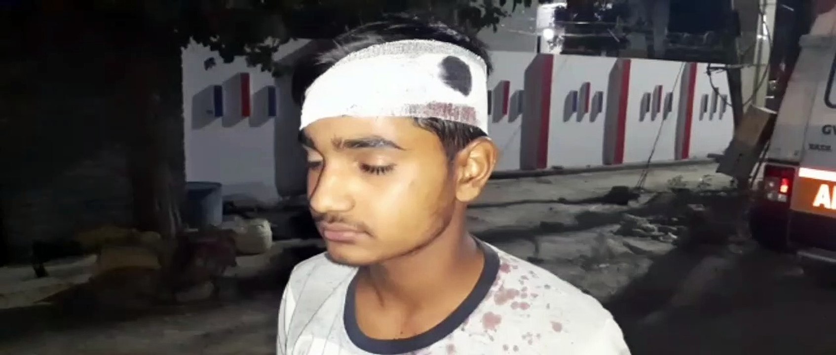 युवक ने लगाया मारपीट कर घायल करने का आरोप