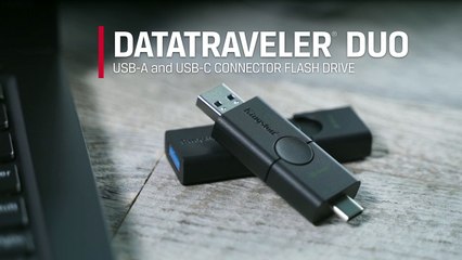 Présentation de la clé Kingston DataTraveler Duo