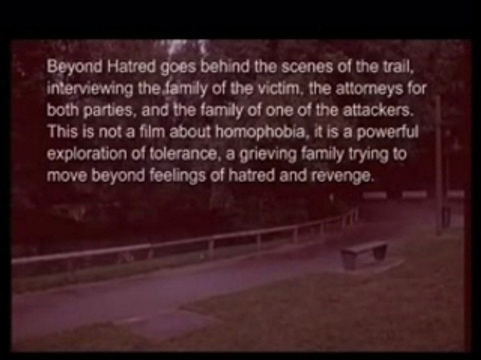 BEYOND HATRED FILM TRAILER