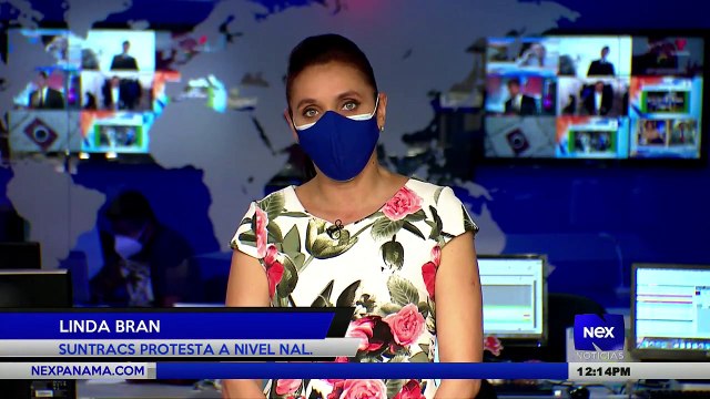 Miembros del Suntracs protestaron a nivel nacional - Nex Noticias