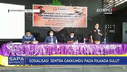 Sosialisasi  Sentra Gakkumdu Pada Pilkada Sulut