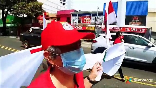 LIVE: Sindicatos se manifiestan en San José rumbo al nuevo edificio de la Asamblea Legislativa - Lunes 19 Octubre 2020