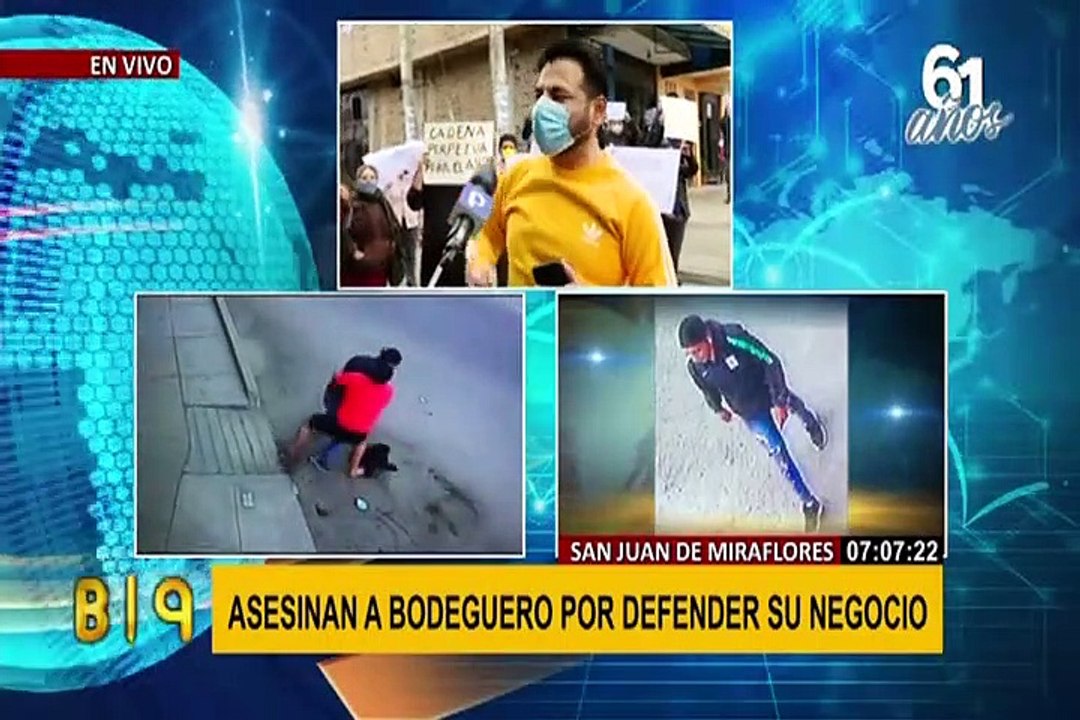 SJM: vecinos de bodeguero asesinado cierran calles por temor a delincuentes