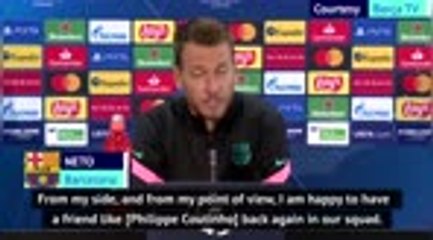 Coutinho motivated and adding quality to Barcelona - Neto