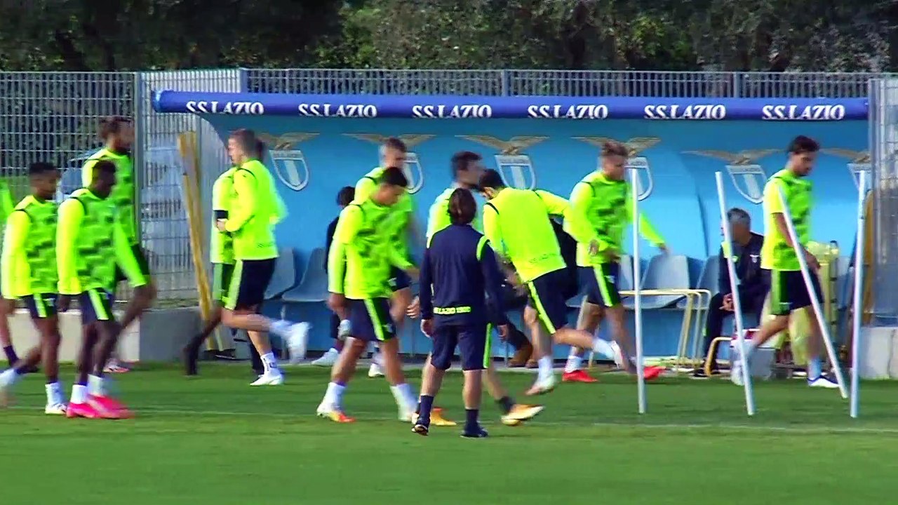 ALLENAMENTO LAZIO IN VISTA DEL BORUSSIA DORTMUND - OPEN TRAINING SESSION 19.10.2020