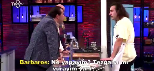 Mehmet Şef'ten Barbaros'a salvolar!