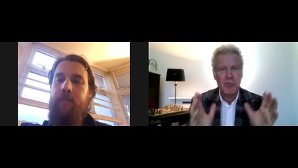 Andrew Eborn Sitting White Bear REIKI